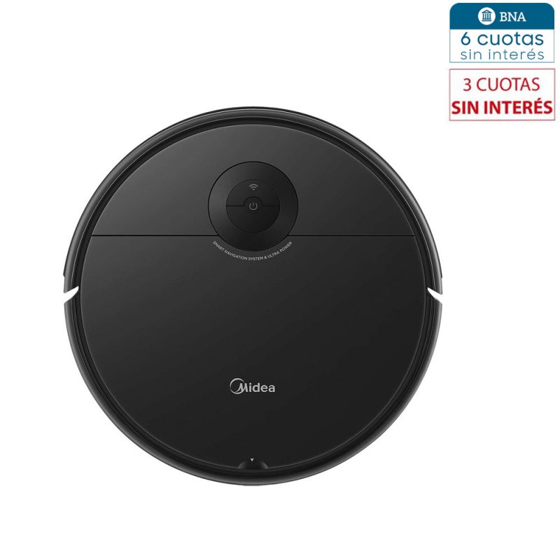 Aspiradora Robot 4 en 1 Midea Connect Gyro I5C Negro