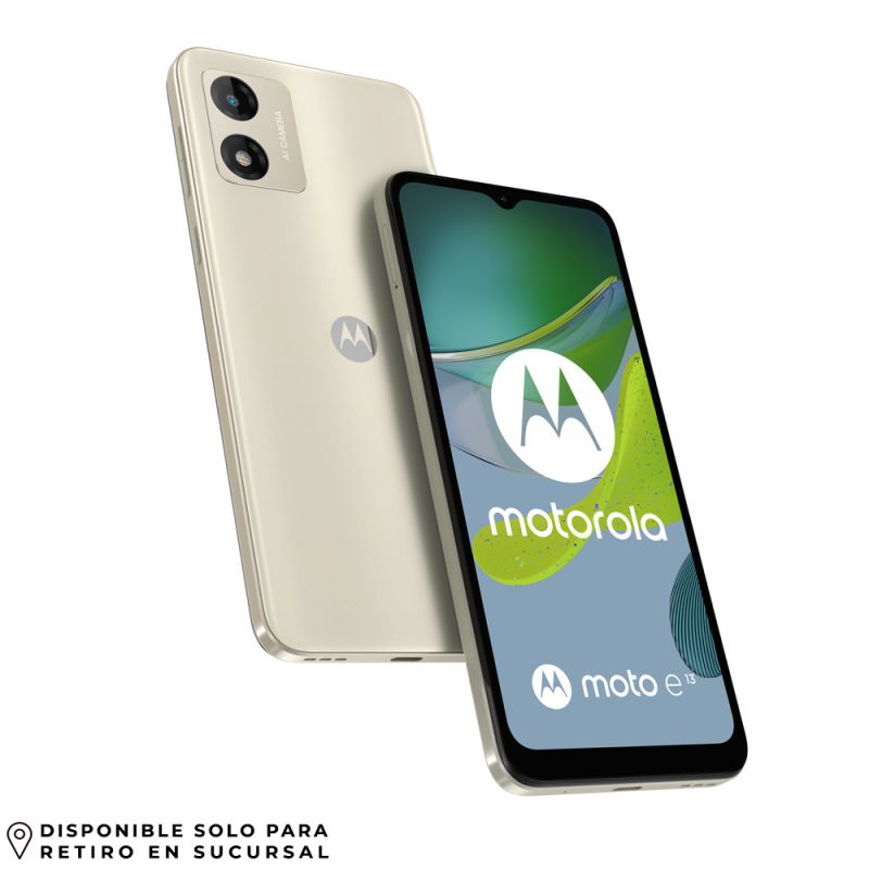 Celular Motorola Moto E13 4G 64GB Natural