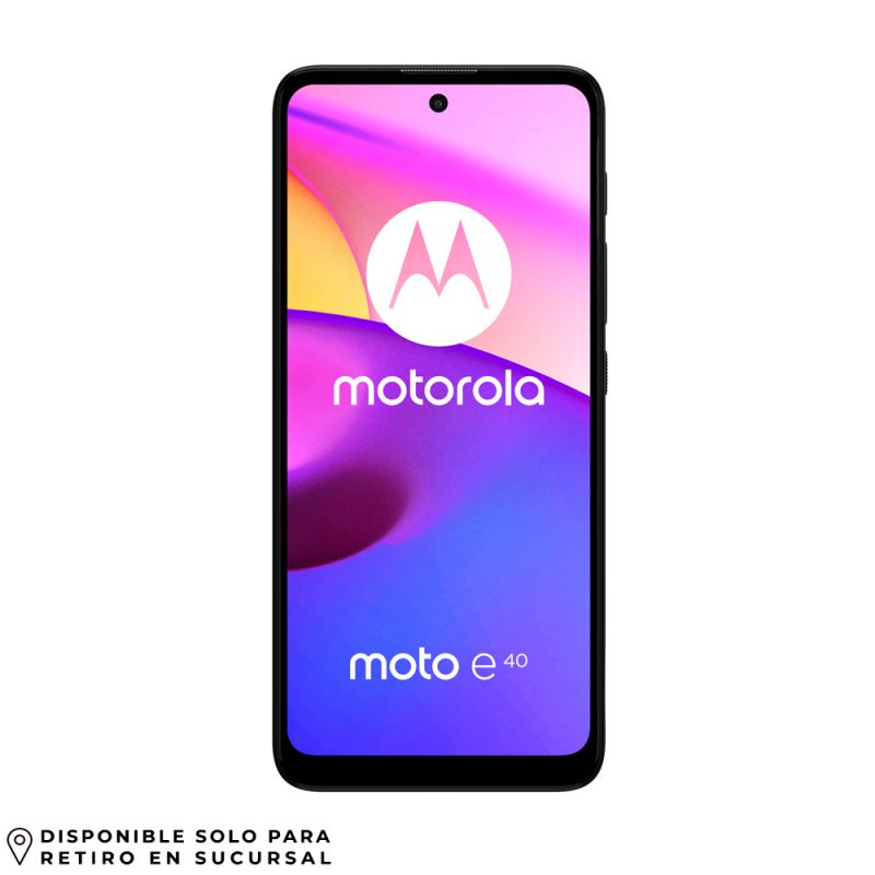 Celular Motorola Moto E40 4G 64GB Gris
