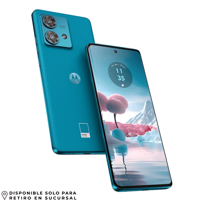 Cover Premium In Pelle Per Motorola Moto Edge 40 Neo 5G, Design Con Quadrante Orologio, Supporto Magnetico, Antiurto, Bumper, Verde