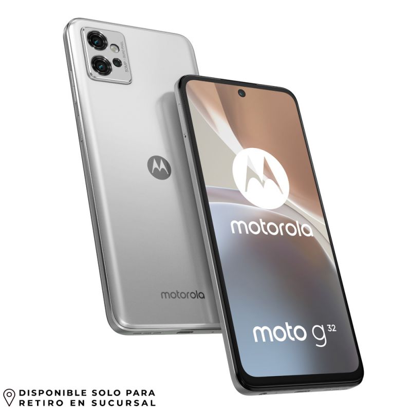 Celular Motorola Moto G32 4G 128GB Plata Satinado