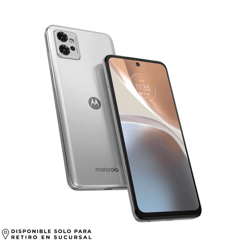 Celular Motorola Moto G32 4G 6/128GB Plata Satinado