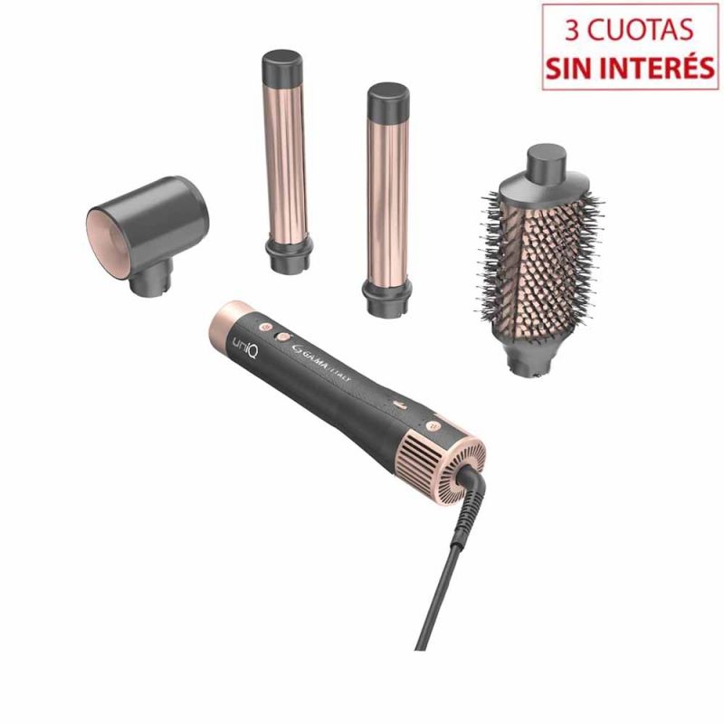 Multistyler Gama UniQ Aura 1500W 4 en 1 Negro