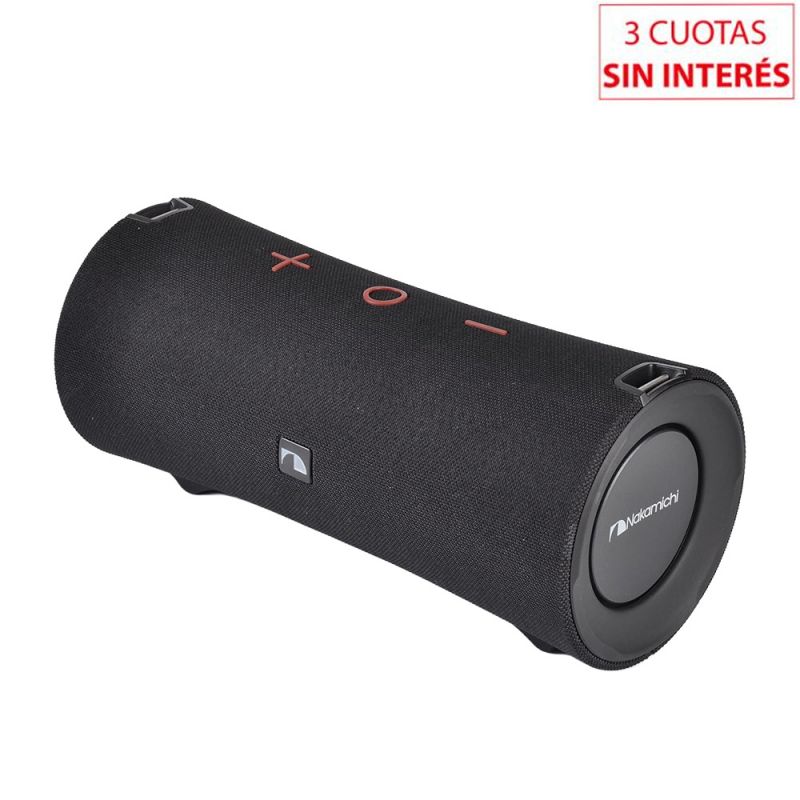 Parlante Portátil Bluetooth Nakamichi Punch 52w Negro
