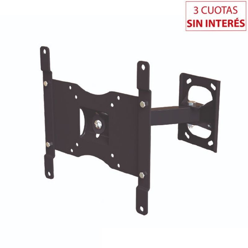 Soporte TV de 10" a 32" Nakan SPL-570E Extensible C/Inclinación