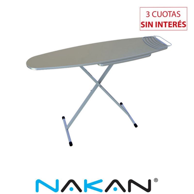 Tabla de Planchar Nakan TDP-RBT Reforzada C/Manga