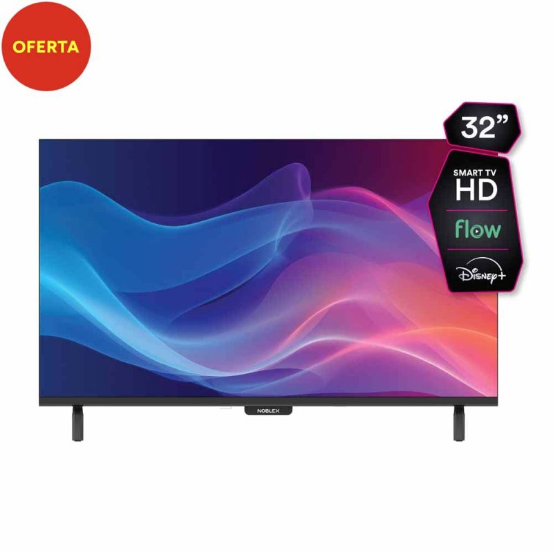 Smart TV 32" Noblex HD DV32X5050 VIDAA Negro