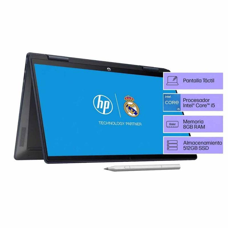  Notebook 14" TACTIL HP EK0008LA/X360 Intel Core I5/512GB 