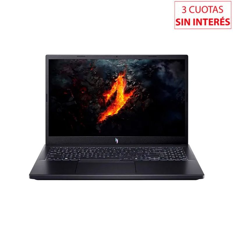 Notebook Gaming 15,6" Acer Nitro ANV15-41-R6NM AMD Ryzen 5 8/512GB Negro