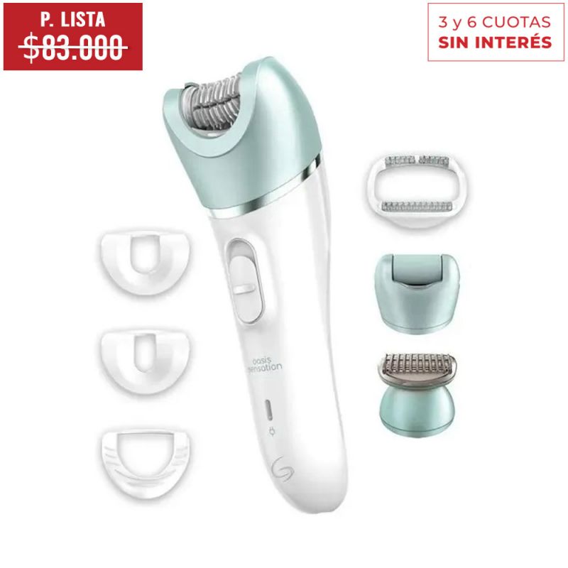 Depiladora Electrica Gama OASIS Sensation S/144453 6 Accesorios