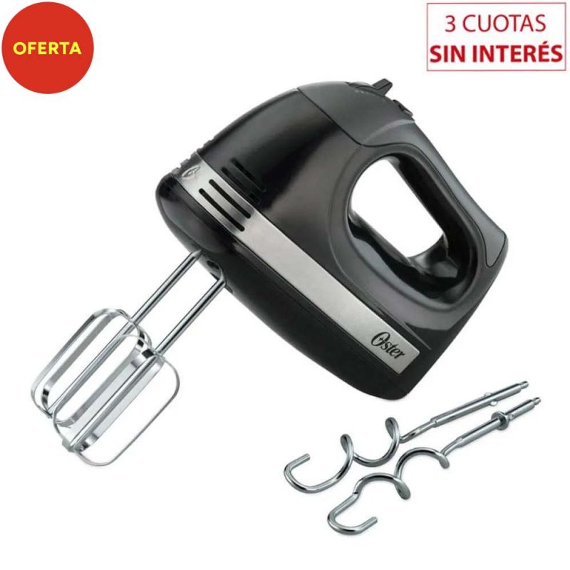 Batidora de Mano Oster FPSTHM2600 300w Negro