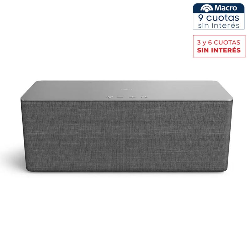 Parlante inalámbrico Philips TAW6505/10 Bluetooth Silver