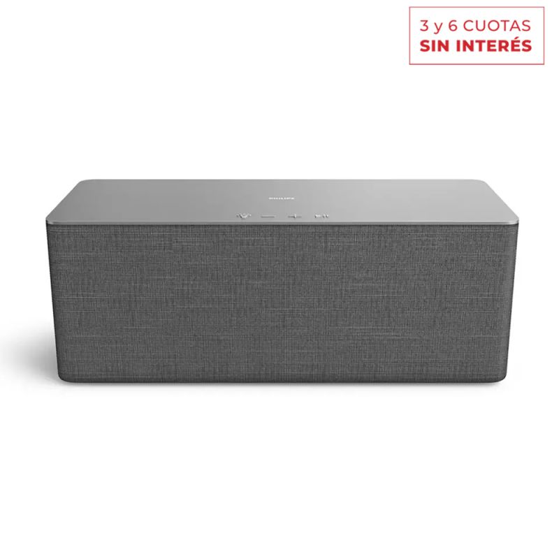 Parlante inalámbrico Philips TAW6505/10 Bluetooth Silver