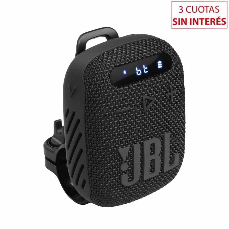 Parlante Portátil Bluetooth Bici JBL Wind 3 Negro