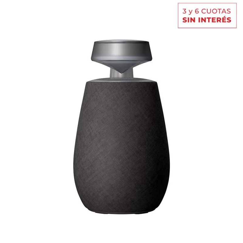 Parlante Portátil Bluetooth con Luz LG XBOOM XO2T 360° Negro