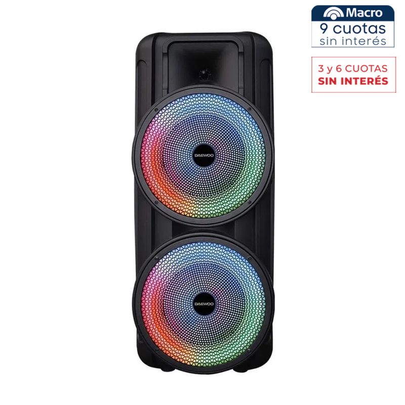 Parlante Portátil Bluetooth Daewoo Gospel DW-PS280 Negro