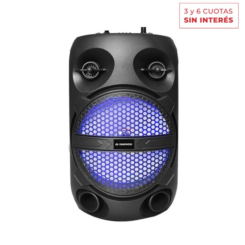 Parlante Portátil Bluetooth Daewoo Jam DW-SS652 Negro
