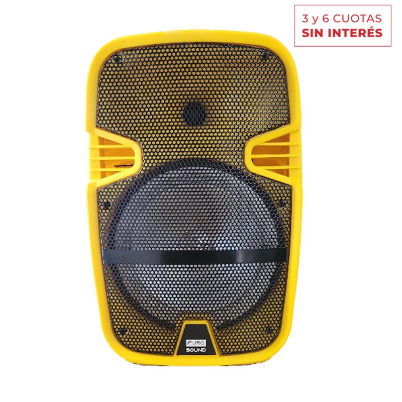 Parlante Portátil Bluetooth Eurosound ES-PACH08-6PM Miami Sunrise Amarillo
