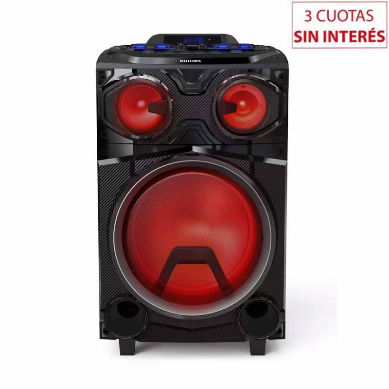 Parlante Portátil Bluetooth Philips TAX3305/77 Negro