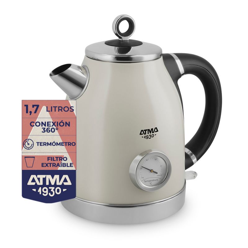 Pava Eléctrica Atma PEAT21VCP Vintage Crema