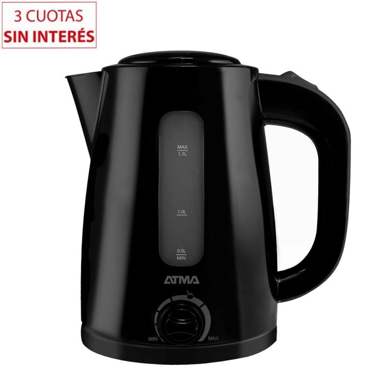 Pava Eléctrica Atma PE1821NAP Negro