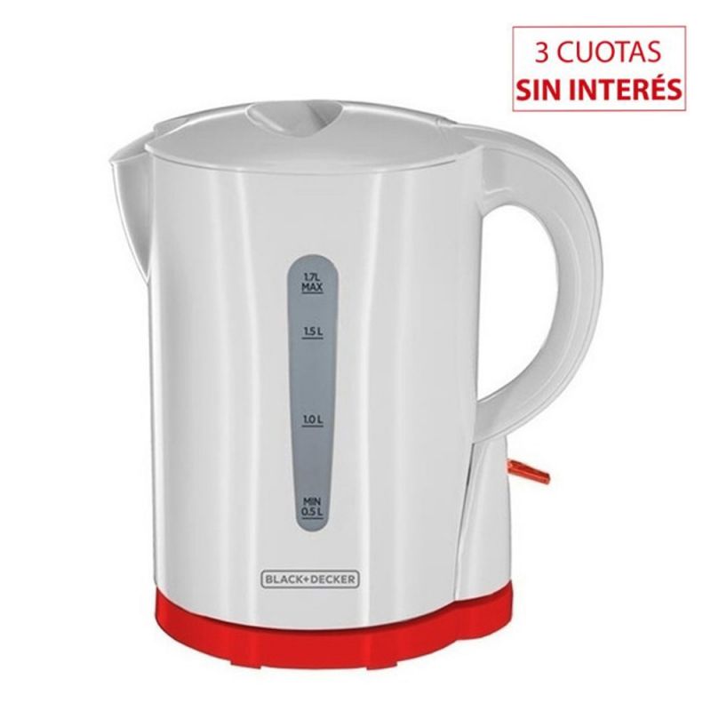 Pava Eléctrica Black & Decker KE21441 Blanco