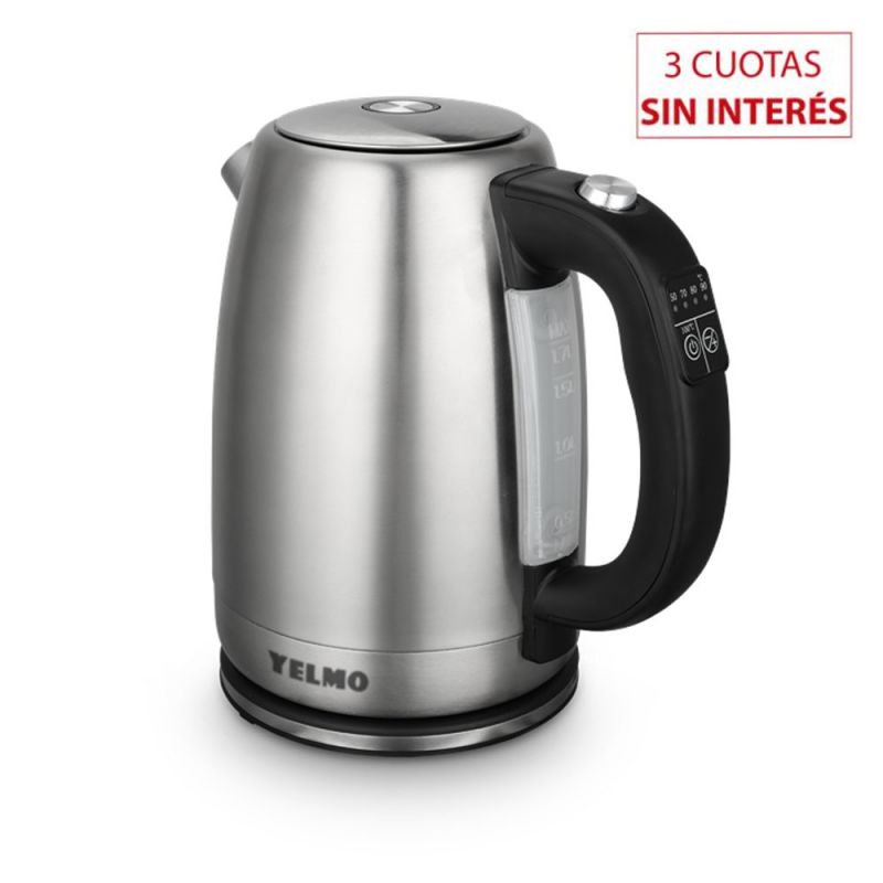 Pava Eléctrica Digital Yelmo PE-3911 Inox