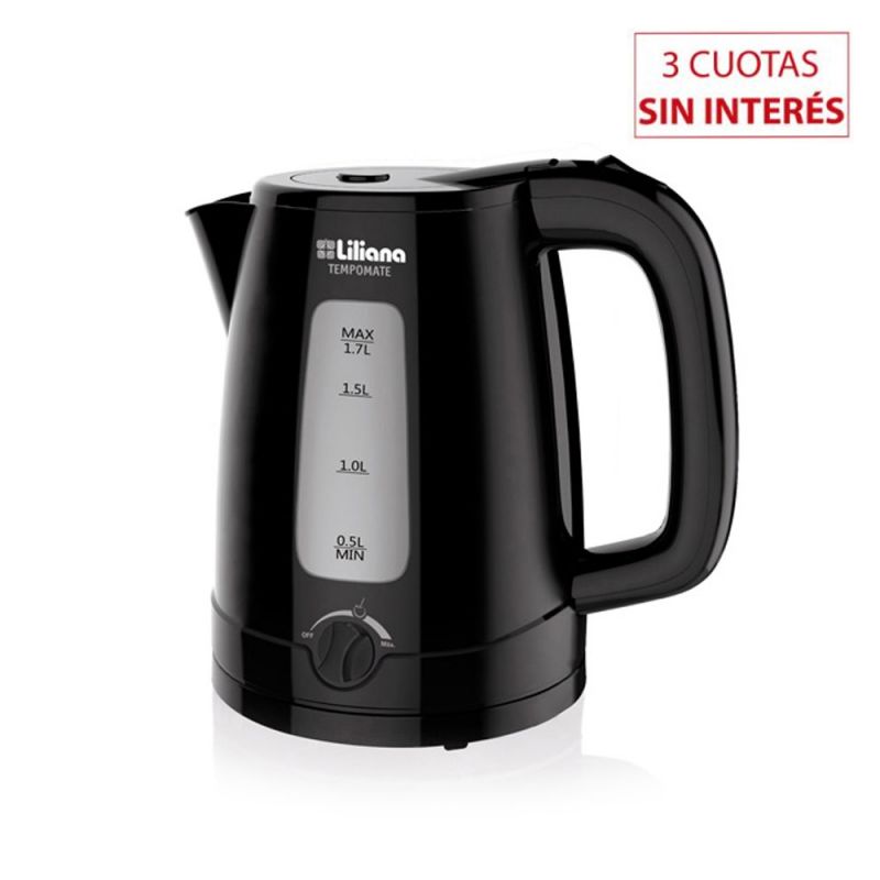 Pava Eléctrica Liliana Tempomate AP175 Negro