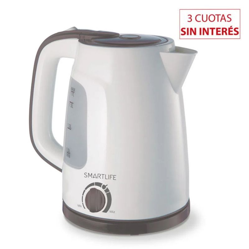Pava Eléctrica Smartlife Corte Mate SL-EK1714WPN Blanco