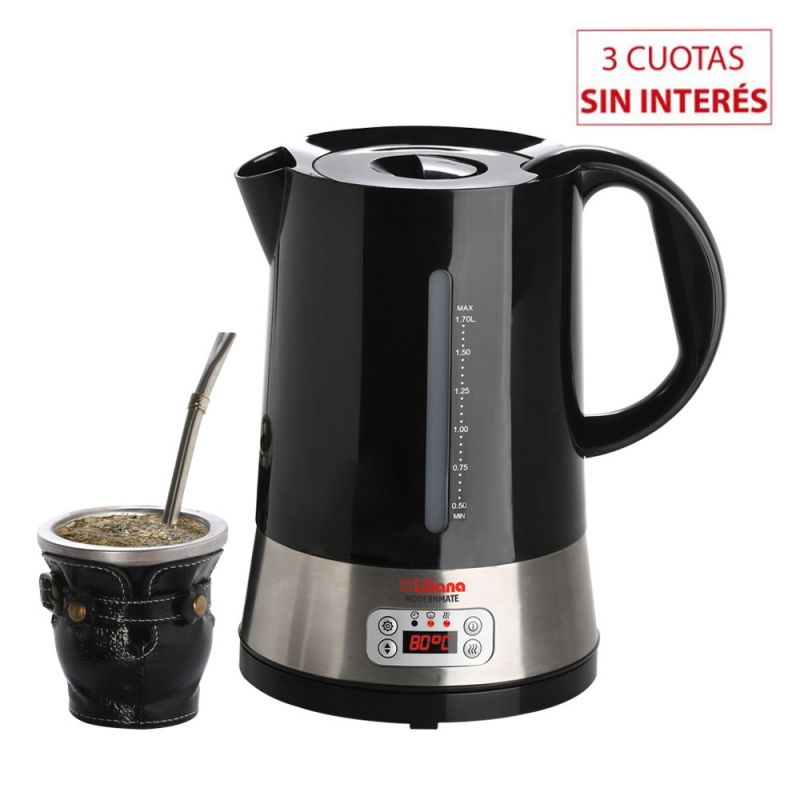 Pava Electrica Liliana Modernmate AP970 Digital Negro