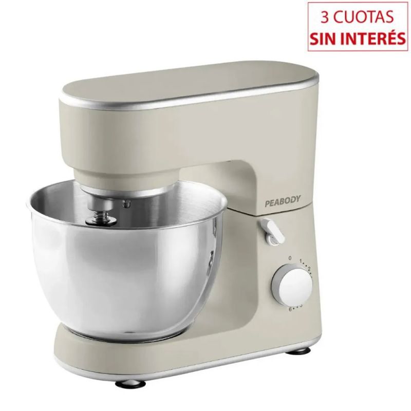 Batidora Planetaria Peabody PE-BM101I 1000w Marfil