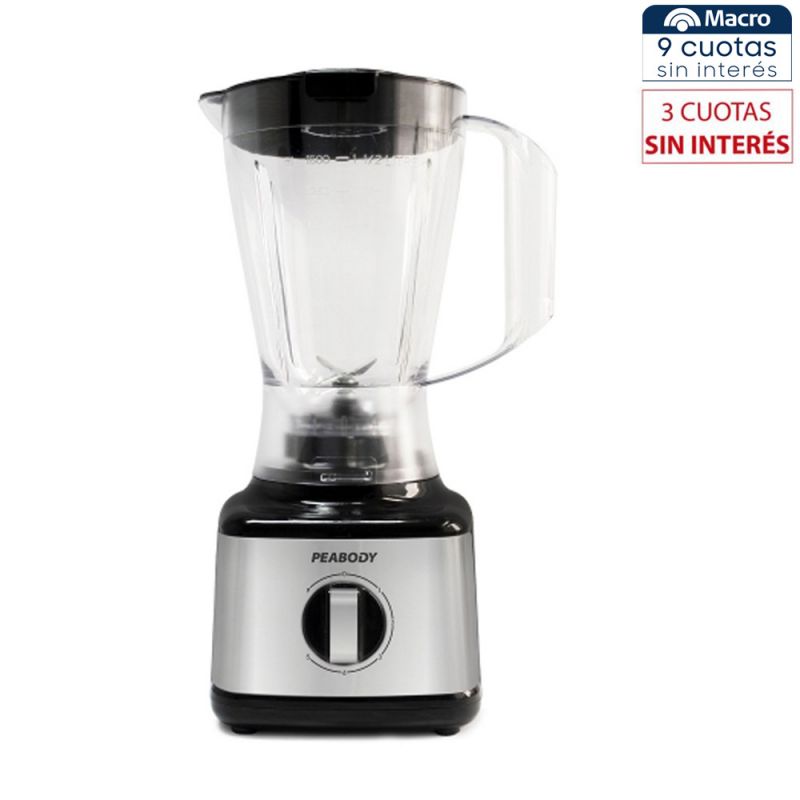 Licuadora Peabody PE-LN601 Negro Inox