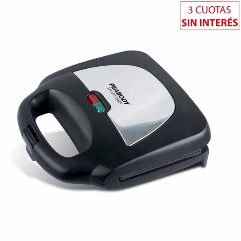 Sandwichera Peabody PE-S6191 Negro