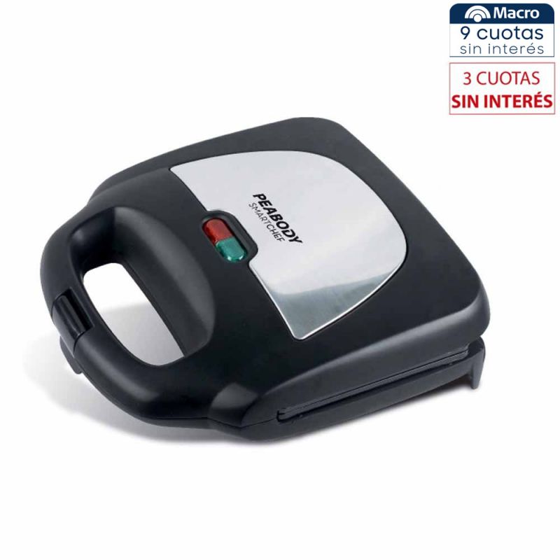 Sandwichera Peabody PE-S6191 Negro