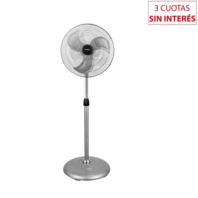 Ventilador de Pie 20" Peabody PE-VP250 Orbital Metal
