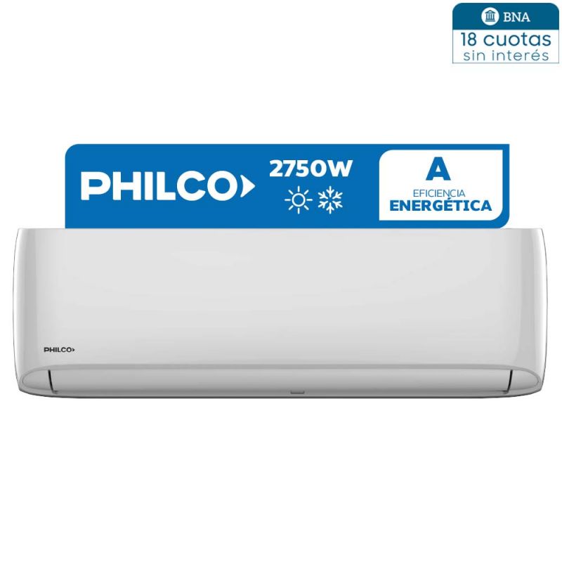 Aire Acondicionado Philco 2365F 2750W PHS25HA4CN Frío/Calor Split