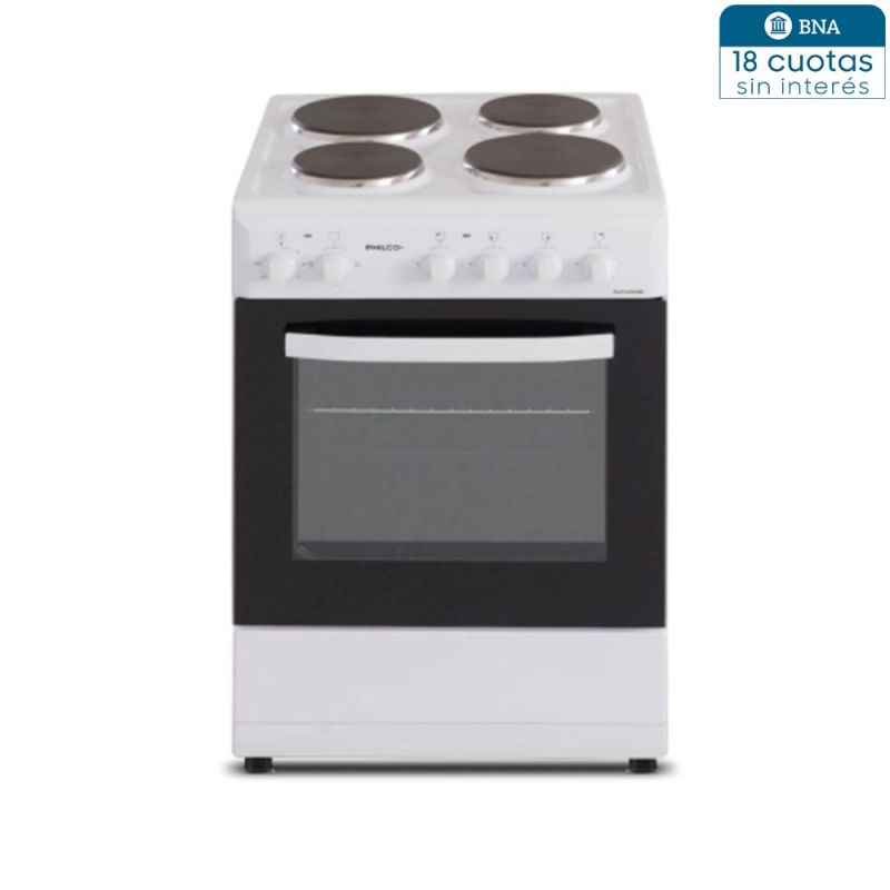 Cocina Eléctrica 60CM 4H Philco PHCH060B Blanca