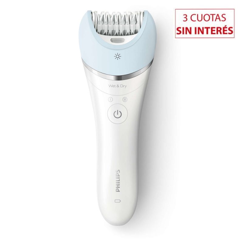 PHILIPS DEPILADORA SATINELLE ADVANCED WET & DRY BRE605/00 VERDE