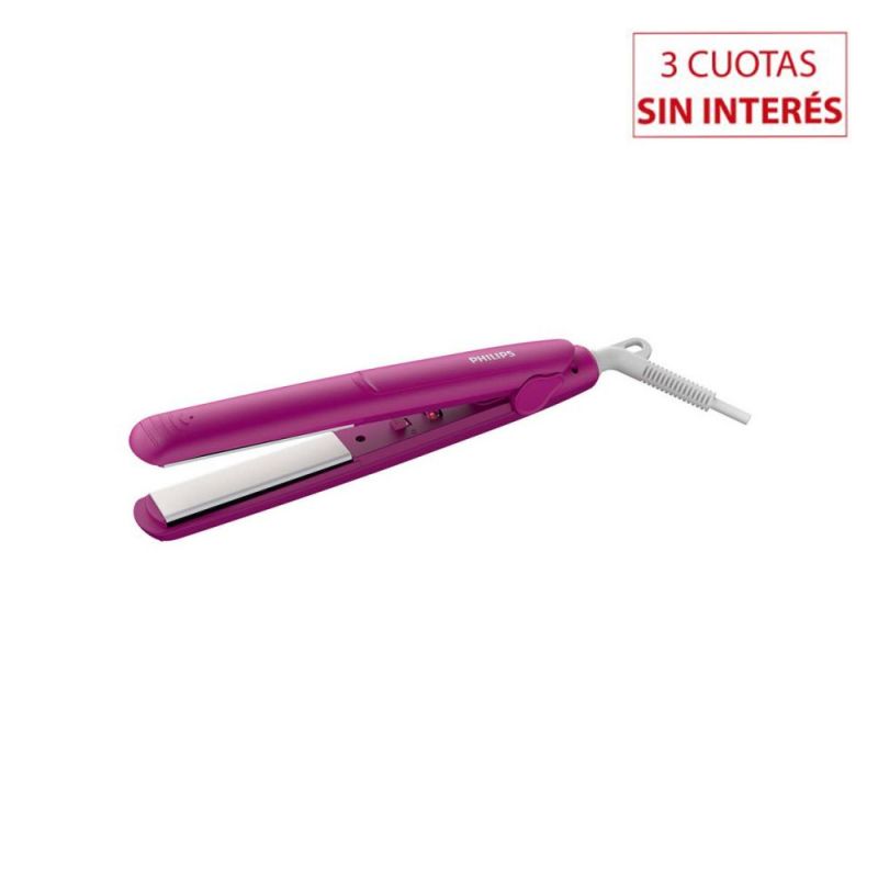 Plancha de cabello Philips StraihtCare Essential HP8401/40 Rosa