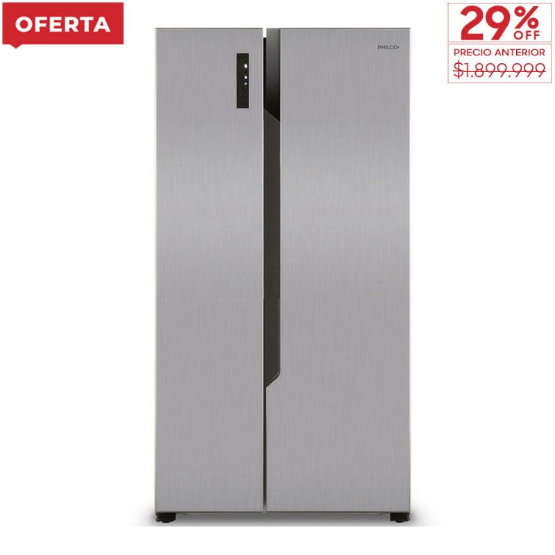 Heladera Side By Side Philco PHSB555XT 492Lts No Frost Inox