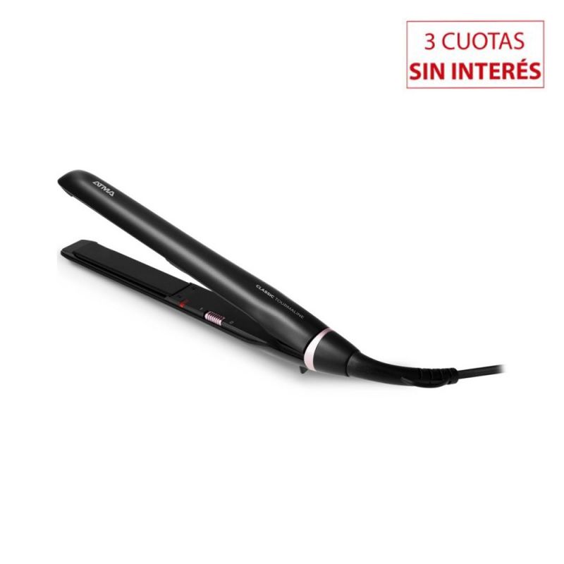 Plancha de Cabello Atma Tourmaline PL8832N Negra
