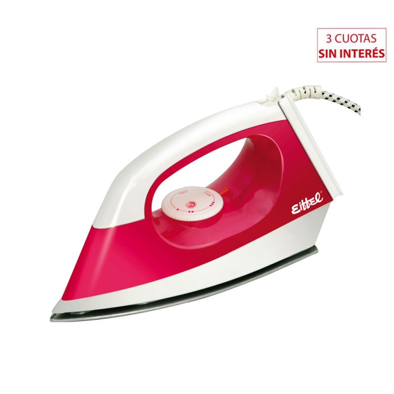 Plancha Eiffel E-210 Blanca con rojo