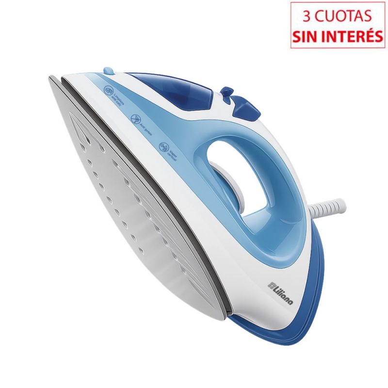 Plancha a Vapor Liliana Practiplus RPV925 2100W Azul