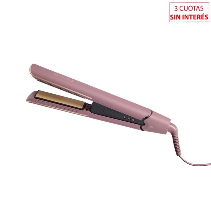 Plancha de Cabello Remington AIRvive S8930-220A Anti Frizz Rosa Viejo
