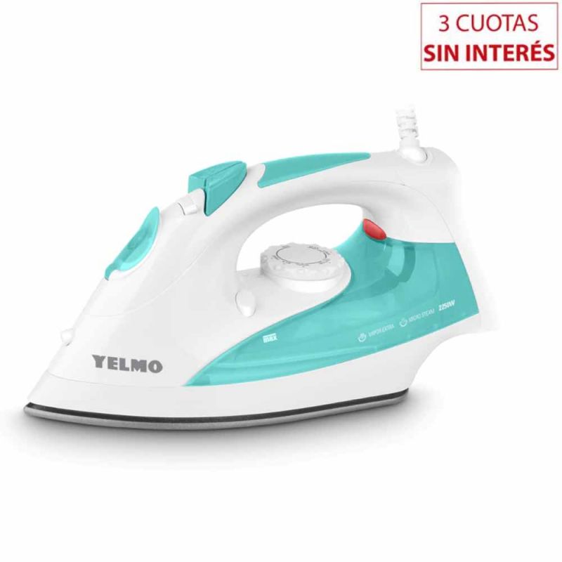 Plancha Vapor Yelmo PL-3180 Antiadherente