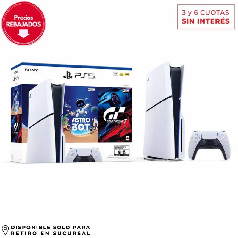 Consola Sony PlayStation 5 CFI2115A01X PS5 Slim Standard 1TB-SSD
