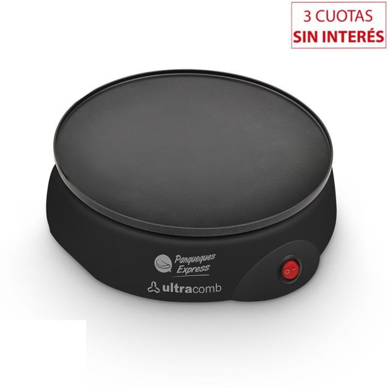 Panquequera Eléctrica Ultracomb PQ-8700 700W Negro