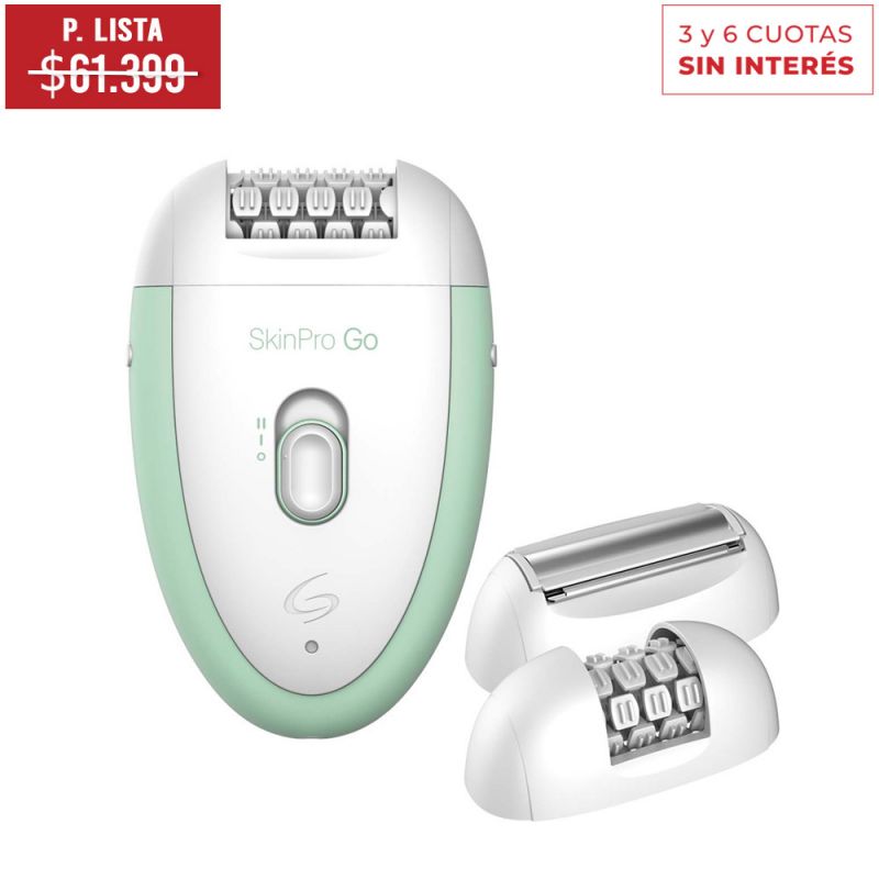 Depiladora Gama Pro Skin Go II Zona Intima 32 Pines 