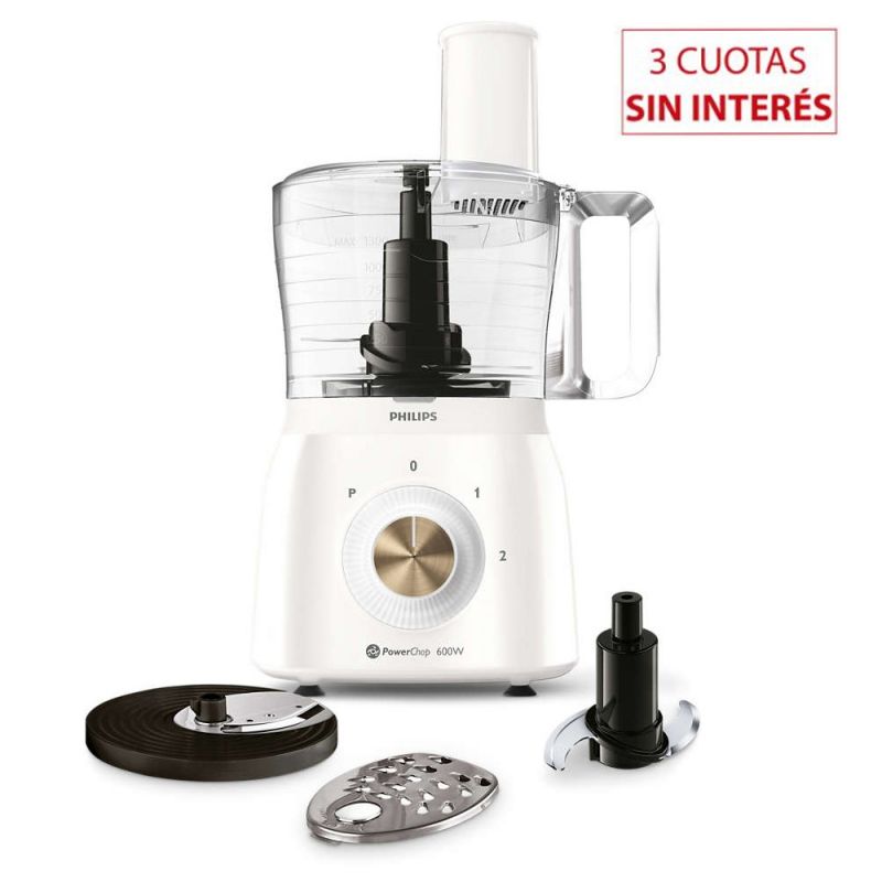 Procesadora Philips HR7615 Viva Collection 600W