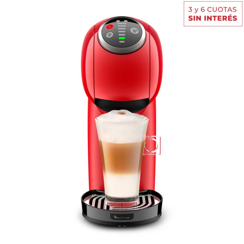 Cafetera Moulinex Dolce Gusto Genio S Plus PV340558 / 00944 Rojo